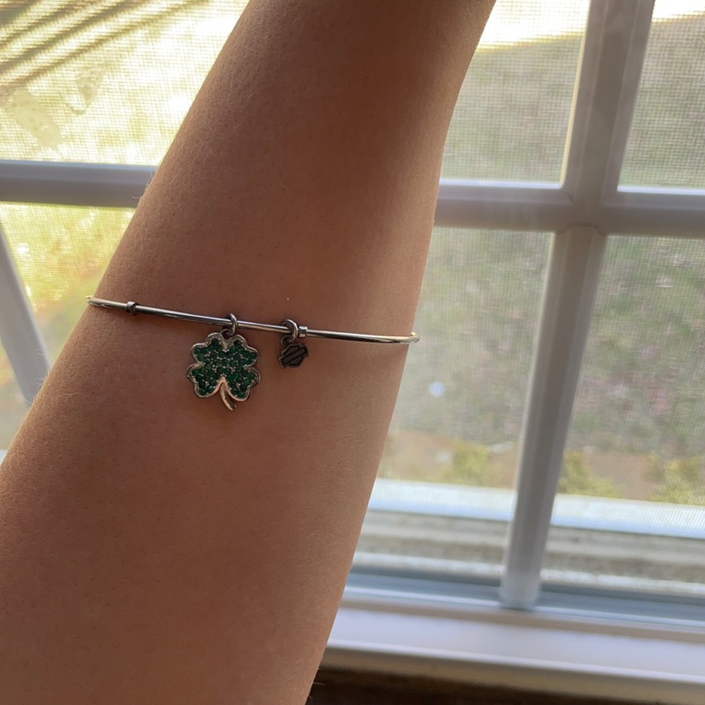 Harley Davidson Clover Bangle 🍀